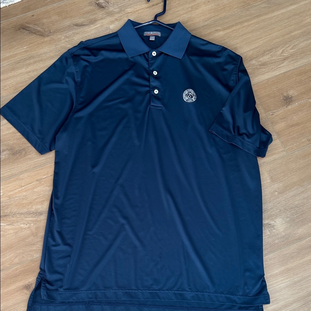 Peter Millar Edgewood Country Club Blue Golf Shirt